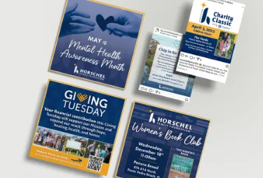 Social Media Graphics for HFF